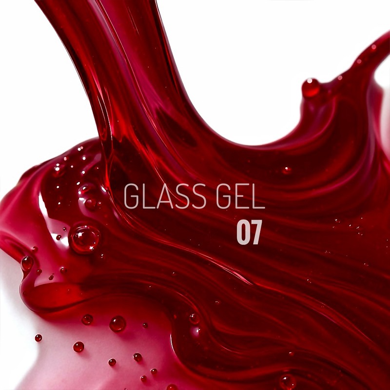 Galaxy Glass Gel Red 07 Galaxy Glass Gel Red 07