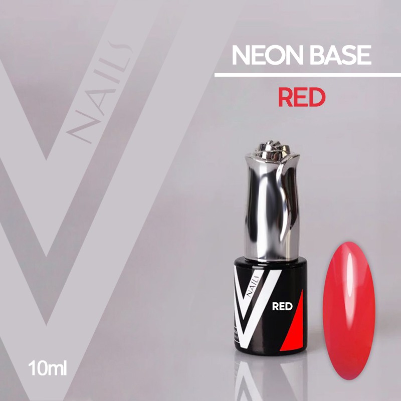 Vogue Nails Neon Base Red Vogue Nails Neon Base Red