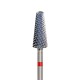 Carbide Drill Bit Artificial Material Removal Cone Red