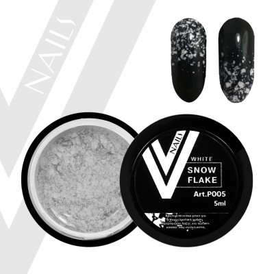 Snow Flake White P005