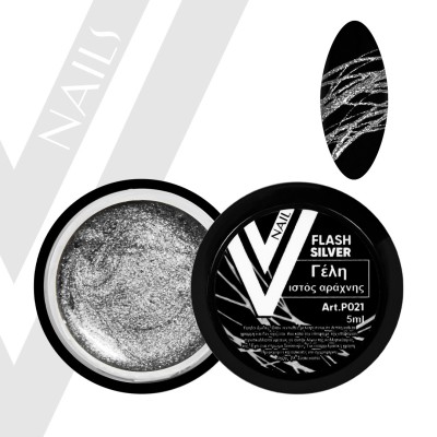 Spider Gel Flash Silver P021