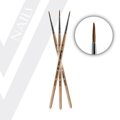 Πινέλο Nail Art - Φυσική Τρίχα №2 B028