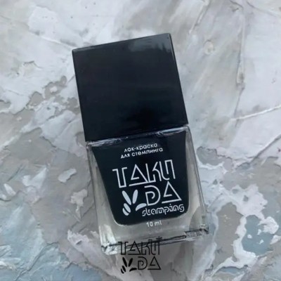 Βερνίκι για Stamping Takida Black № 001 (10ml)