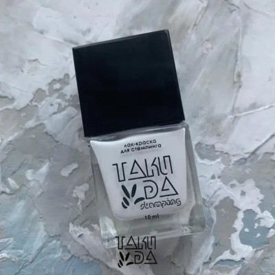 Βερνίκι για Stamping Takida White № 002 (10ml)