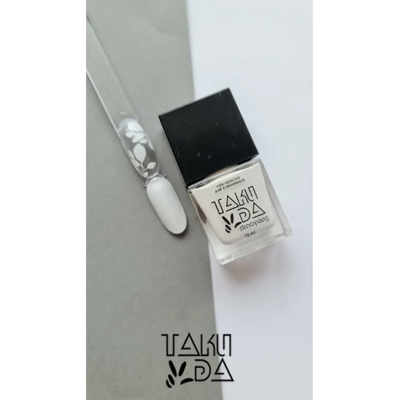 Βερνίκι για stamping Takida White № 002.