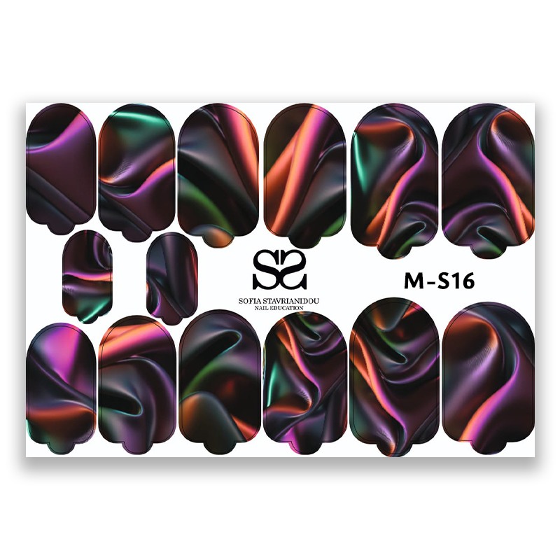 Stickers Wraps Manicure M-S16