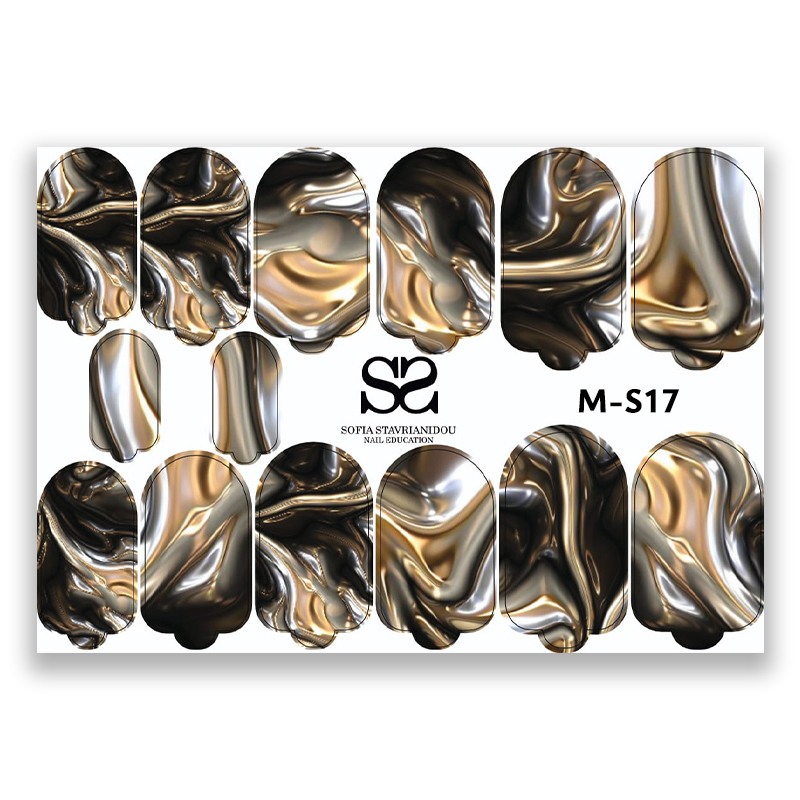 Stickers Wraps Manicure M-S17