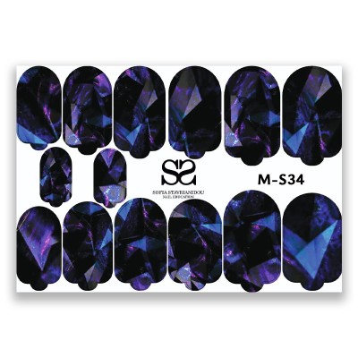 Stickers Wraps Manicure M-S34