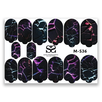 Stickers Wraps Manicure M-S36