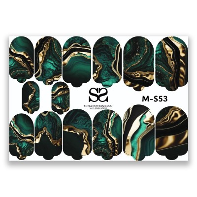 Stickers Wraps Manicure M-S53