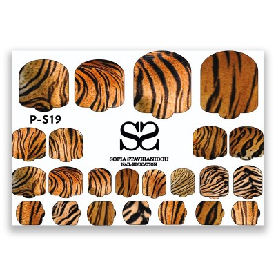 Stickers Wraps Pedicure P-S19