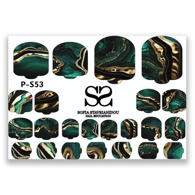 Stickers Wraps Pedicure P-S53