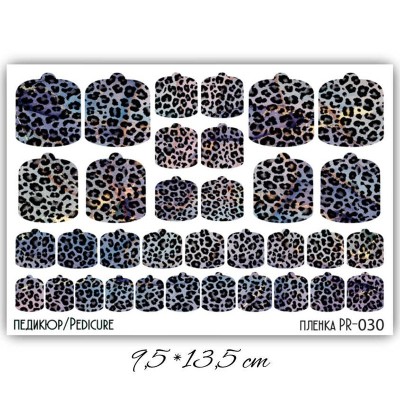 Stickers Wraps Pedicure PR-030