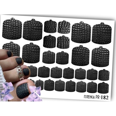 Stickers Wraps Pedicure PR-182