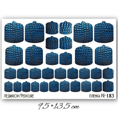 Stickers Wraps Pedicure PR-183