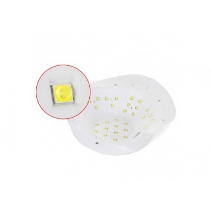Led Lamp 54W SUN X Λειτουργεί με διπλό μήκος κύματος ( 365 & 405NM) για άμεσο πολυμερισμό σε όλα τα υλικά, ανεξαρτήτως εταιρείας και σύστασης του προϊόντος.