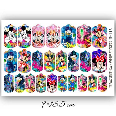 Stickers Wraps Manicure TP-113