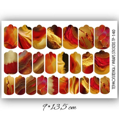 Stickers Wraps Manicure TP-140