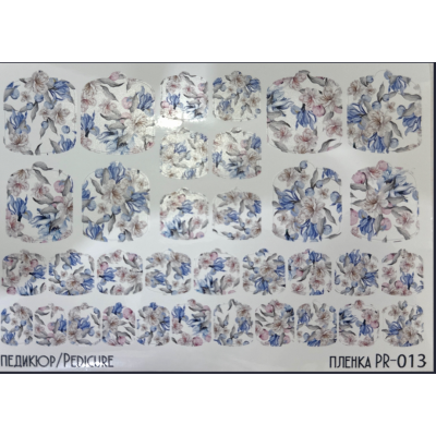 Stickers Wraps Pedicure PR-013