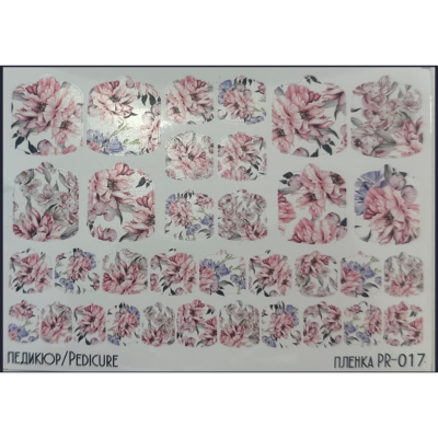 Stickers Wraps Pedicure PR-017