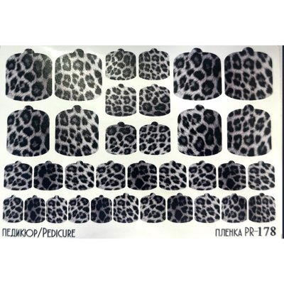 Stickers Wraps Pedicure PR-178
