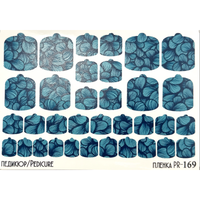 Stickers Wraps Pedicure PR-169