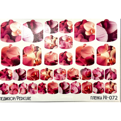 Stickers Wraps Pedicure PR-072