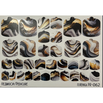Stickers Wraps Pedicure PR-062