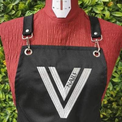 Apron Black Fabric Vogue 1