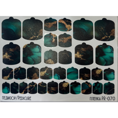 Stickers Wraps Pedicure PR-070