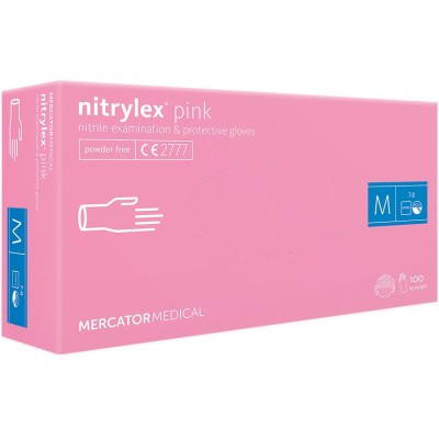 Γάντια Νιτριλίου Nitrylex Pink