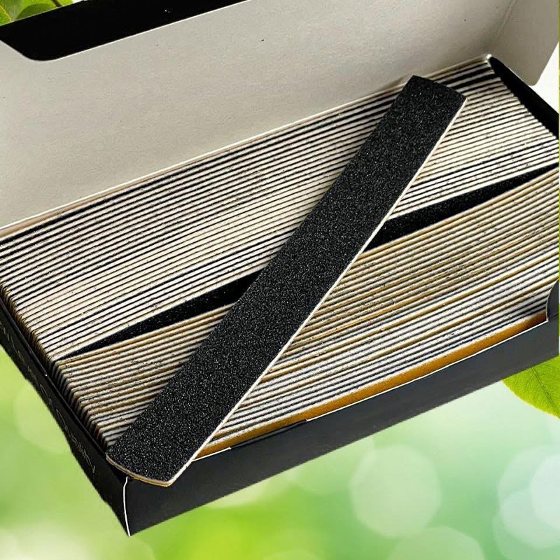 Maxi Disposable Nail Files – 150 Grit Refill Pack (50 pcs) Elevate both hygiene standards and your professional image with our Disposable Maxi Nail File Refills, designed to be used with a reusable base.
