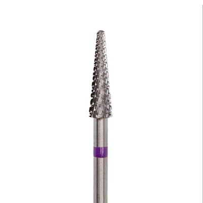 Carbide Drill Bit for Removing Artificial Material Purple